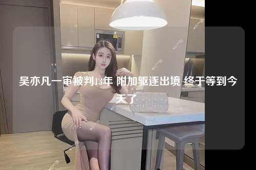 吴亦凡一审被判13年 附加驱逐出境 终于等到今天了 