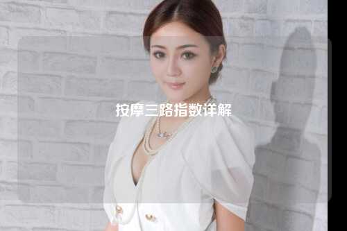 按摩三路指数详解