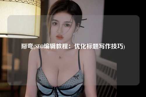 掰弯(SEO编辑教程：优化标题写作技巧)