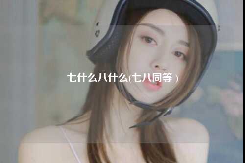 七什么八什么(七八同等 )