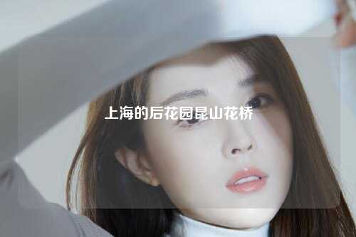 上海的后花园昆山花桥